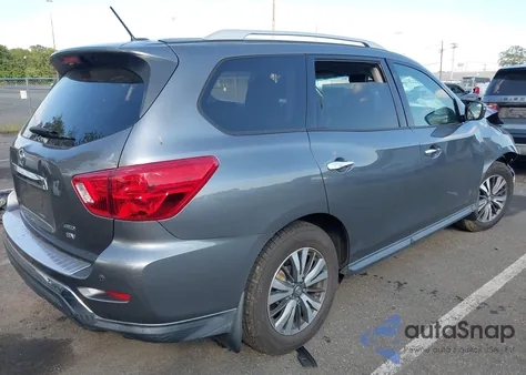 2017 Nissan Pathfinder Sv from USA, damaged, VIN 5N1DR2MM8HC913434